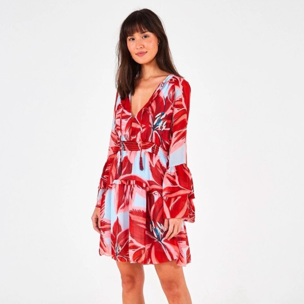 Anthropologie Farm Rio Azalea Mini Dress. NWT